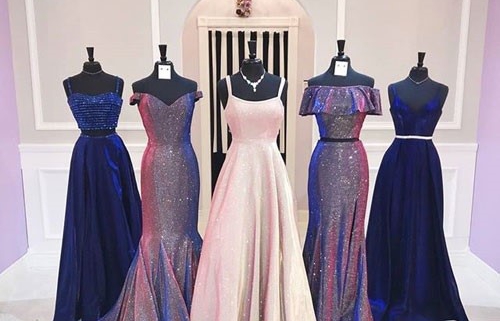 یقه لباس مجلسی - مجتمع تجاری گلدن مال