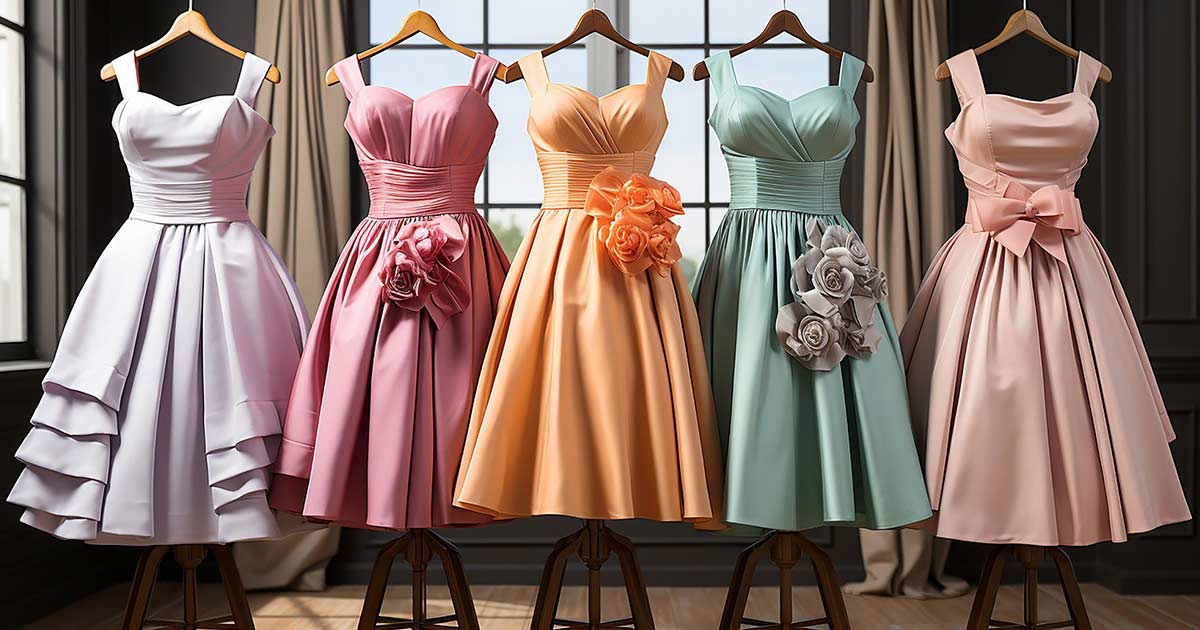 رنگ لباس مجلسی تابستانی- مجتمع تجاری گلدن مال