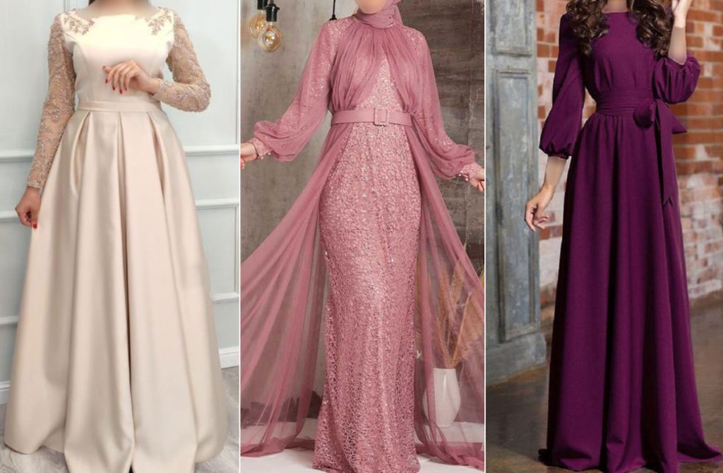 پوشیده کردن لباس مجلسی زنانه - مجتمع تجاری گلدن مال