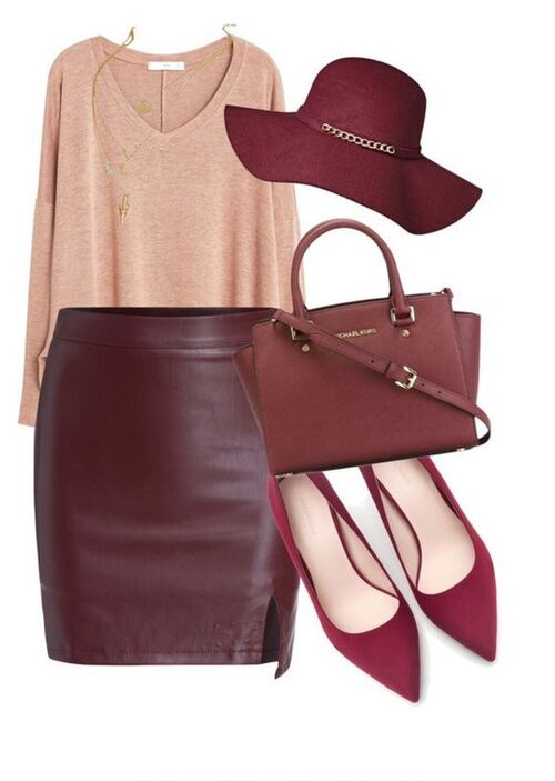 استایل کردن با رنگ زرشکی - مجتمع تجاری گلدن مال