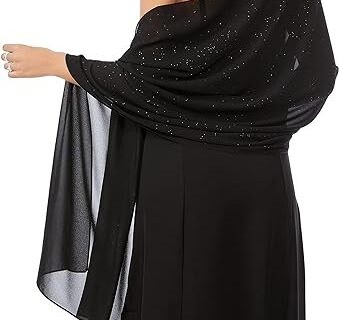 شال با لباس مجلسی