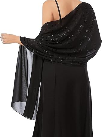 شال با لباس مجلسی