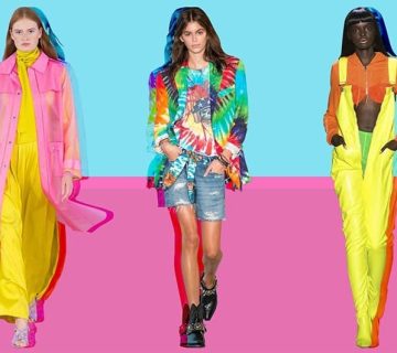 ترکیب رنگ‌ها در لباس زنانه