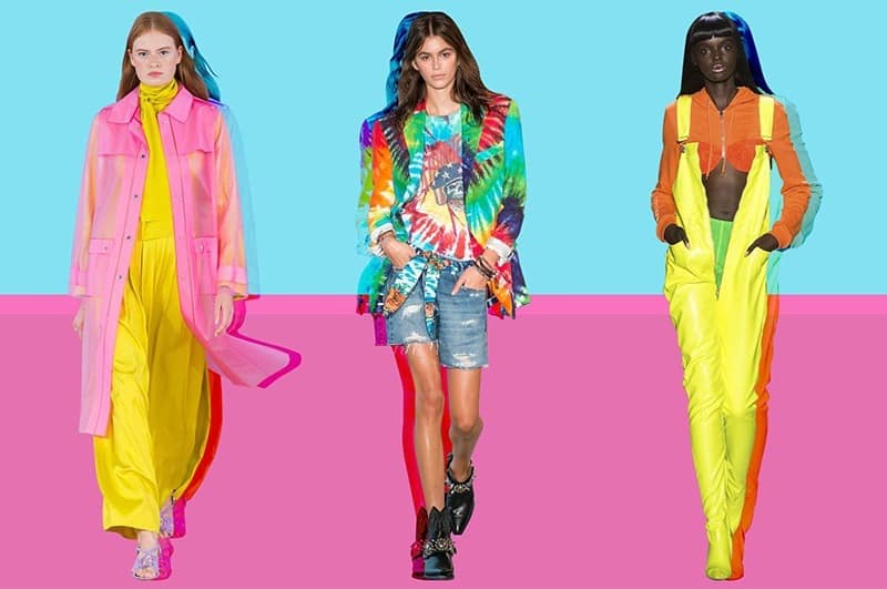 ترکیب رنگ‌ها در لباس زنانه