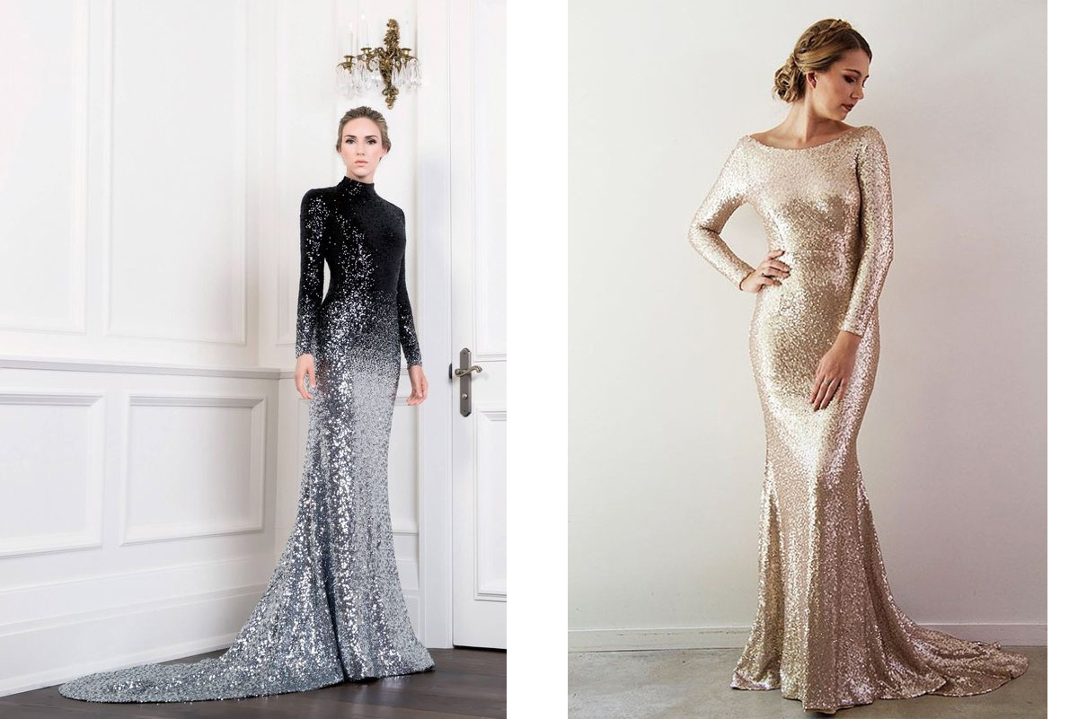 لباس پولک دار